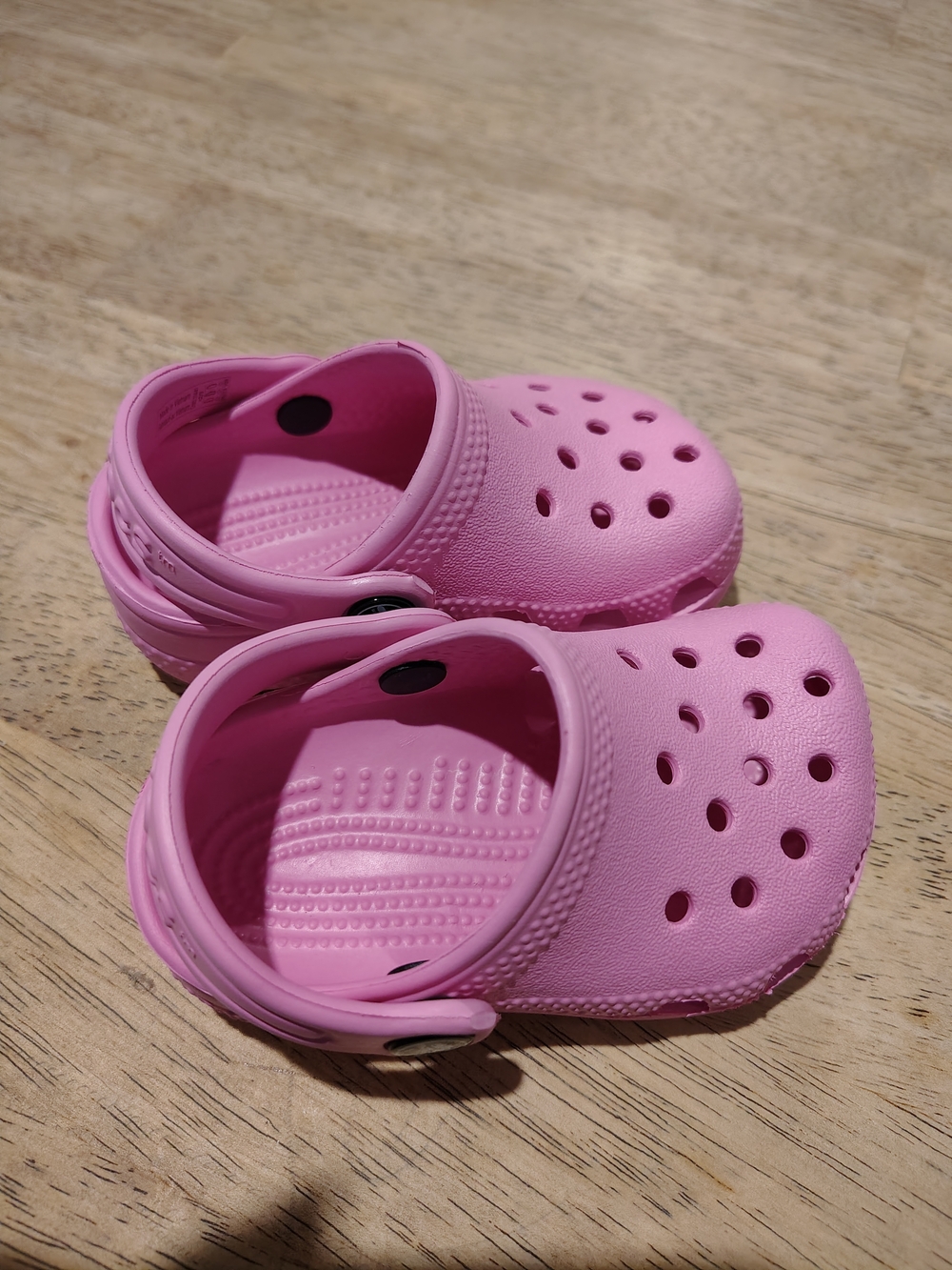 Pink Infant Crocs